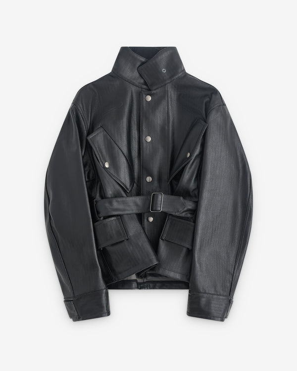 Maison Margiela - Women’s Belted Jacket - (Black)