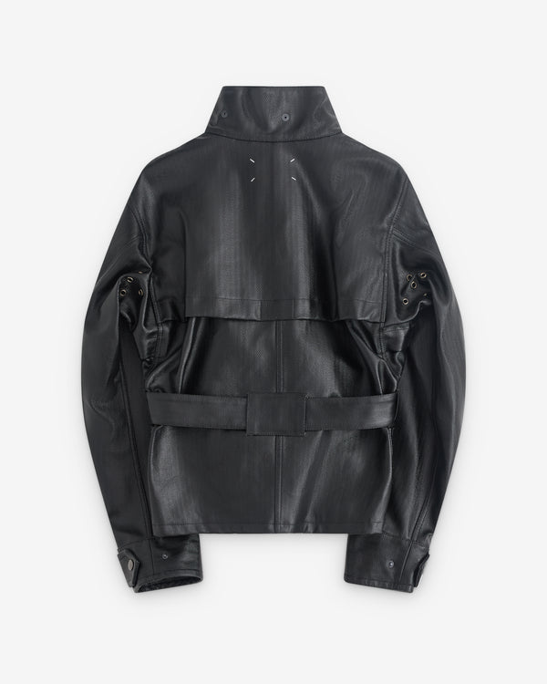 Maison Margiela - Women’s Belted Jacket - (Black)