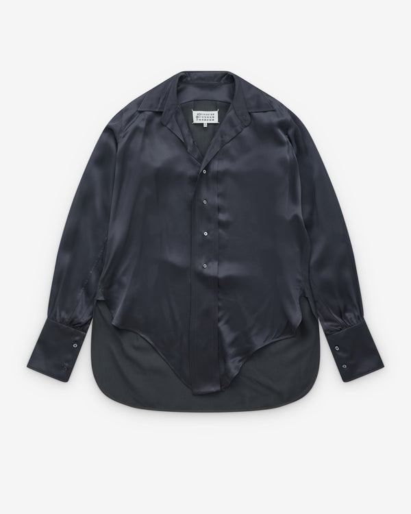 Maison Margiela - Women's Dropped Hem Shirt - (Black)
