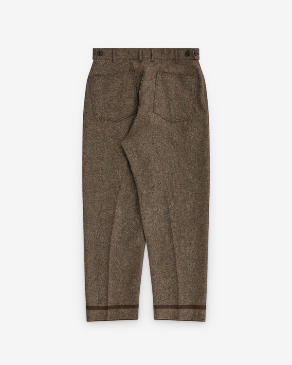 Maison Margiela - Men’s Straight Leg Pants - (Brown)
