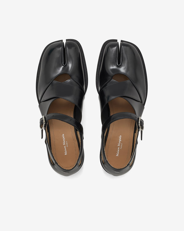 Maison Margiela - Women’s Tabi Leather Sandals - (Black)