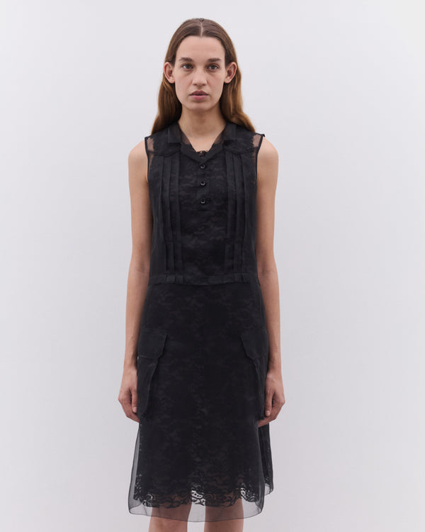 Maison Margiela - Women’s Sheer Tea Dress - (Black)