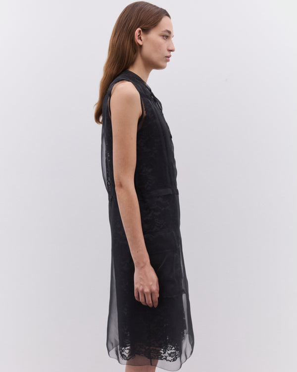 Maison Margiela - Women’s Sheer Tea Dress - (Black)