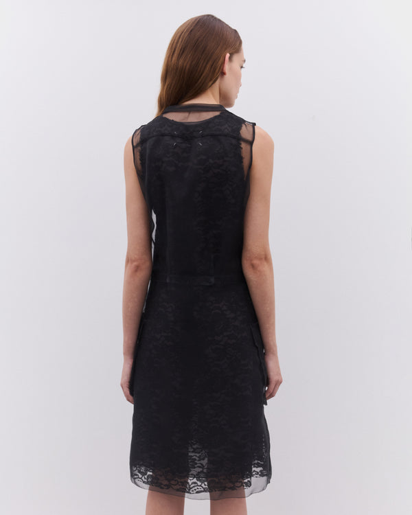 Maison Margiela - Women’s Sheer Tea Dress - (Black)