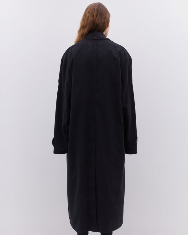 Maison Margiela - Women's Peached Trench Coat - (Black)