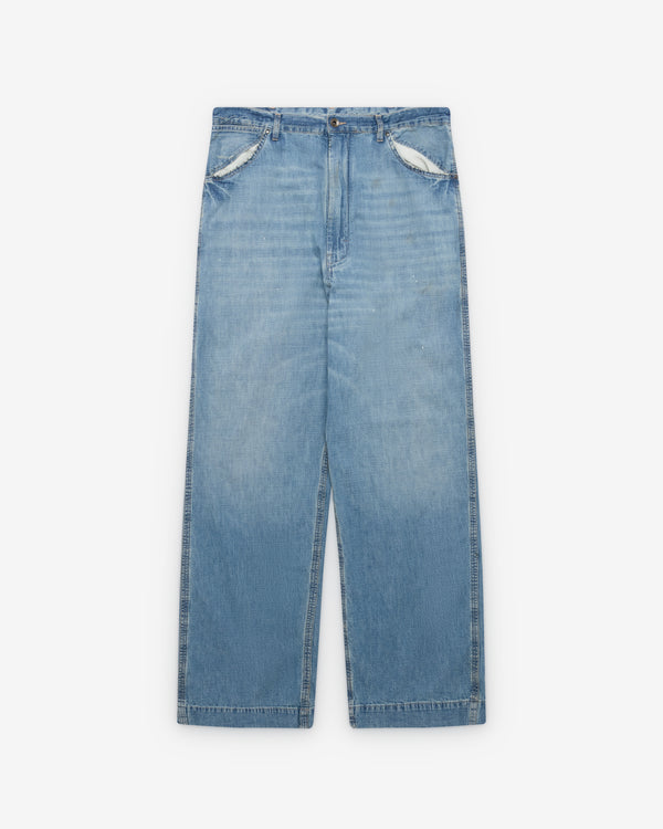 Maison Margiela - Men's Wide Leg Jeans - (Blue)