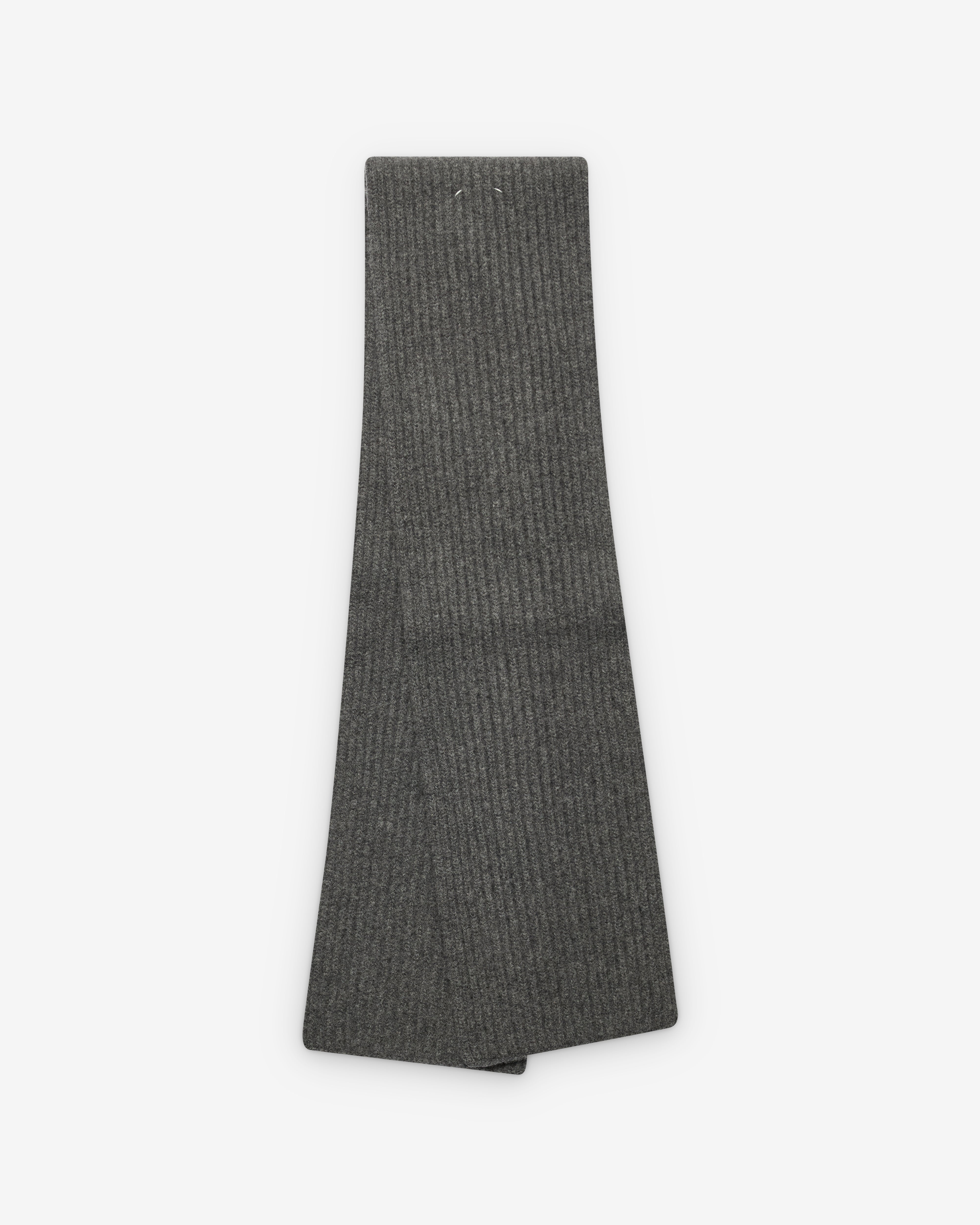Maison Margiela: Wool Scarf (Dark Grey) | Dover Street Market London