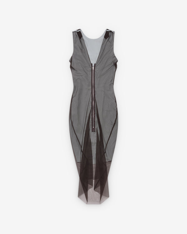 Maison Margiela - Women's Sheer Midi Dress - (Brown)