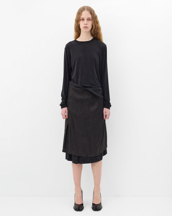 Maison Margiela - Women's Jumper Midi Dress - (Black)