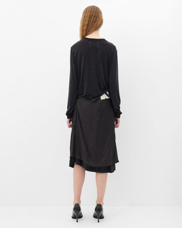Maison Margiela - Women's Jumper Midi Dress - (Black)