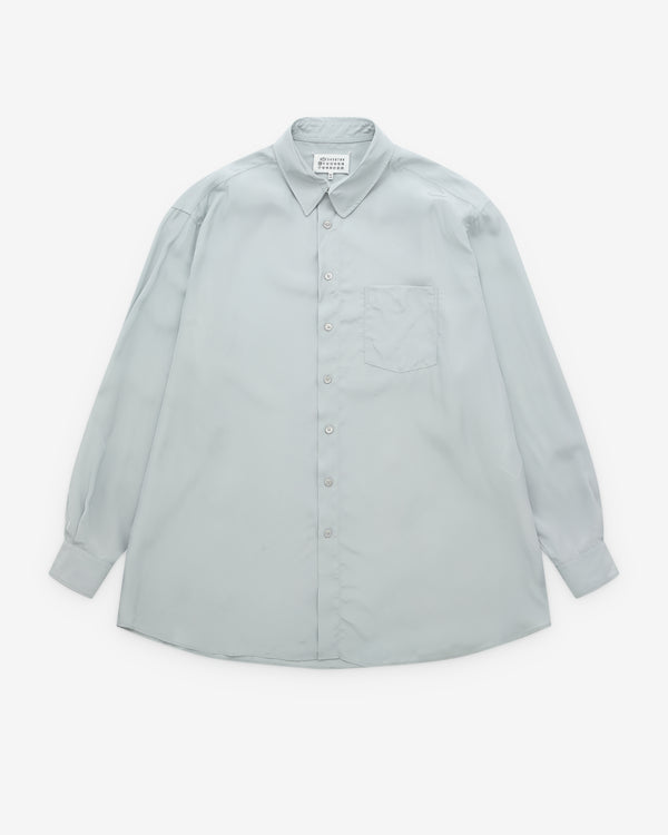 Maison Margiela - Women's Long-Sleeved Shirt - (Pearl Grey)