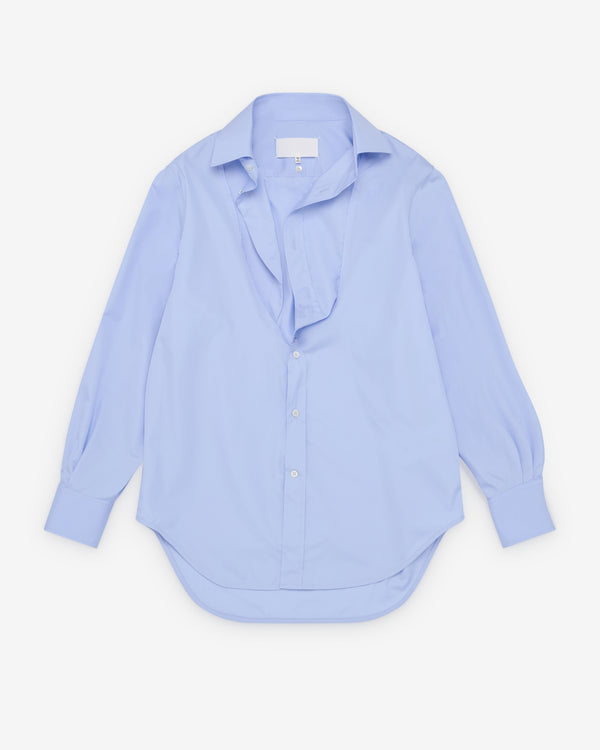 Maison Margiela - Women's Folded Collar Shirt - (Light Blue)