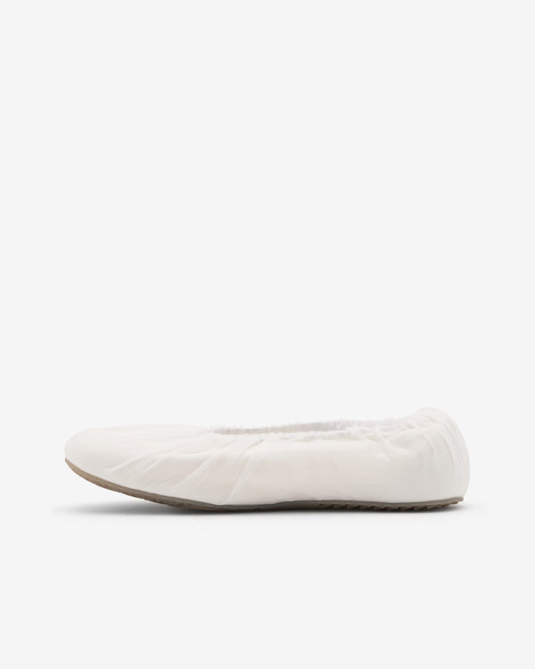 Maison Margiela - Women's Stretch Ballet Flats - (White)