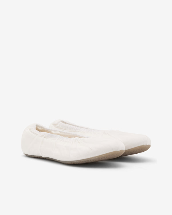 Maison Margiela - Women's Stretch Ballet Flats - (White)
