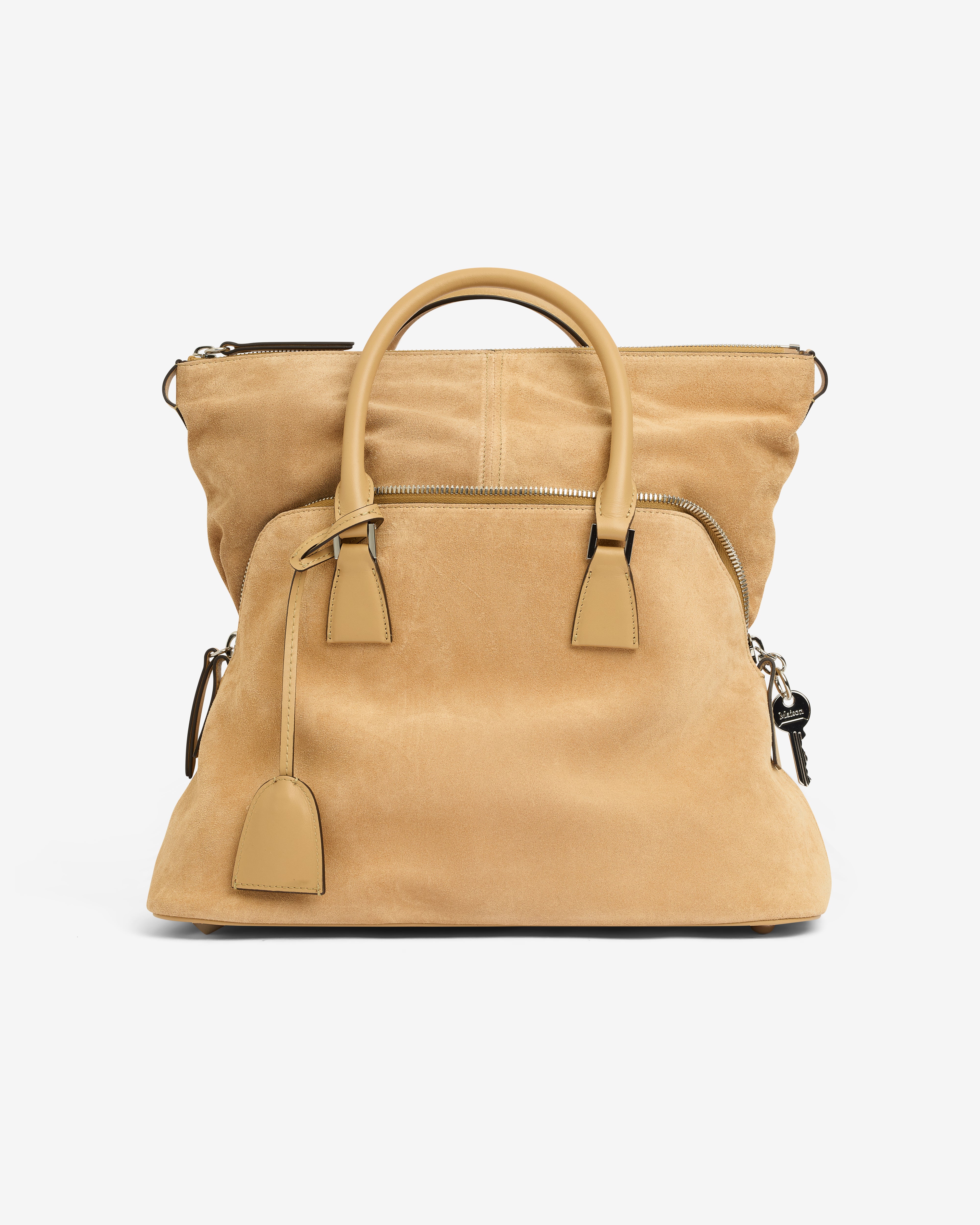 Maison Margiela: 5AC Soft Medium Bag (Camel) | DSML E-SHOP