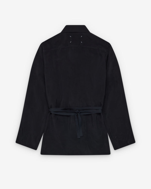 Maison Margiela - Women's Long-Sleeved Shirt - (Black)