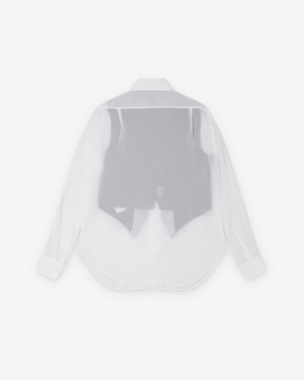 Maison Margiela - Men's Covered Tailored Shirt - (White)