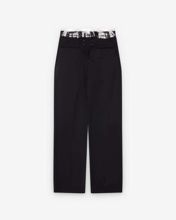 Maison Margiela - Men's Taped Wool Trousers - (Black)