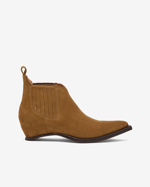 Maison Margiela - Men's Heel-less Western Chelsea Boots - (Brown)