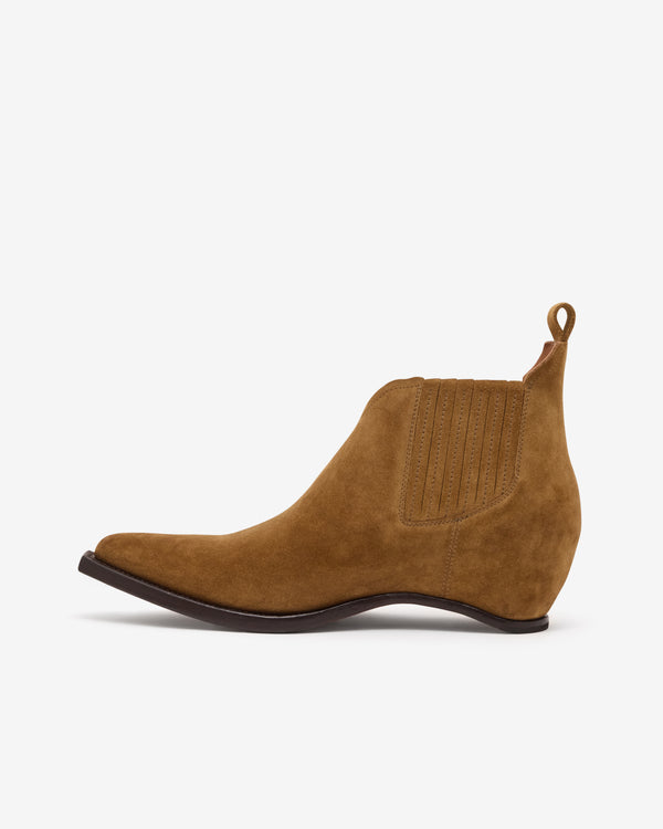 Maison Margiela - Men's Heel-less Western Chelsea Boots - (Brown)