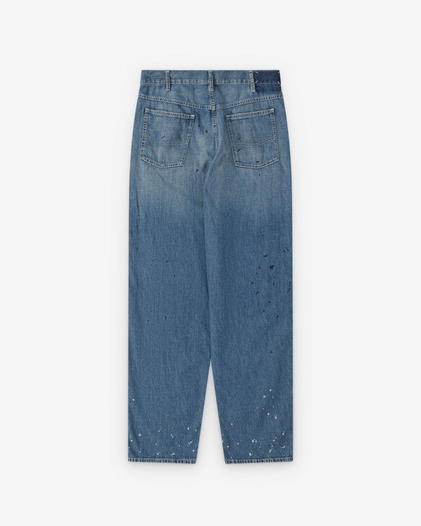 Maison Margiela - Men's Paint Splat Jeans - (Washed)