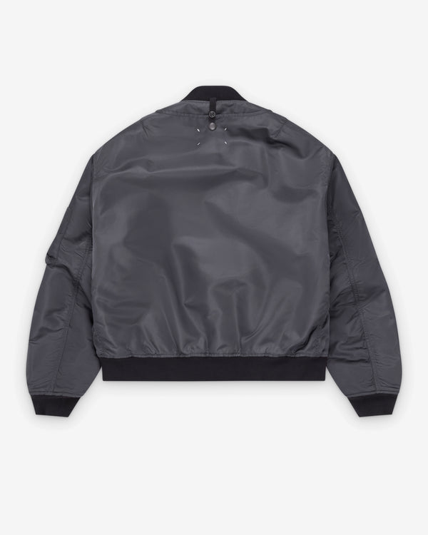 Maison Margiela - Women's Reversible Bomber Jacket - (Dark Grey)