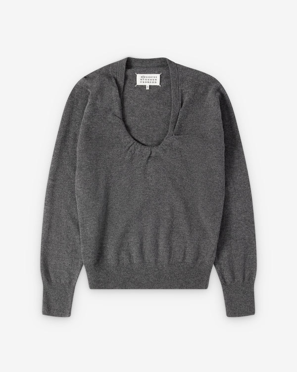 Maison Margiela - Women's Twist Sweater - (Grey)