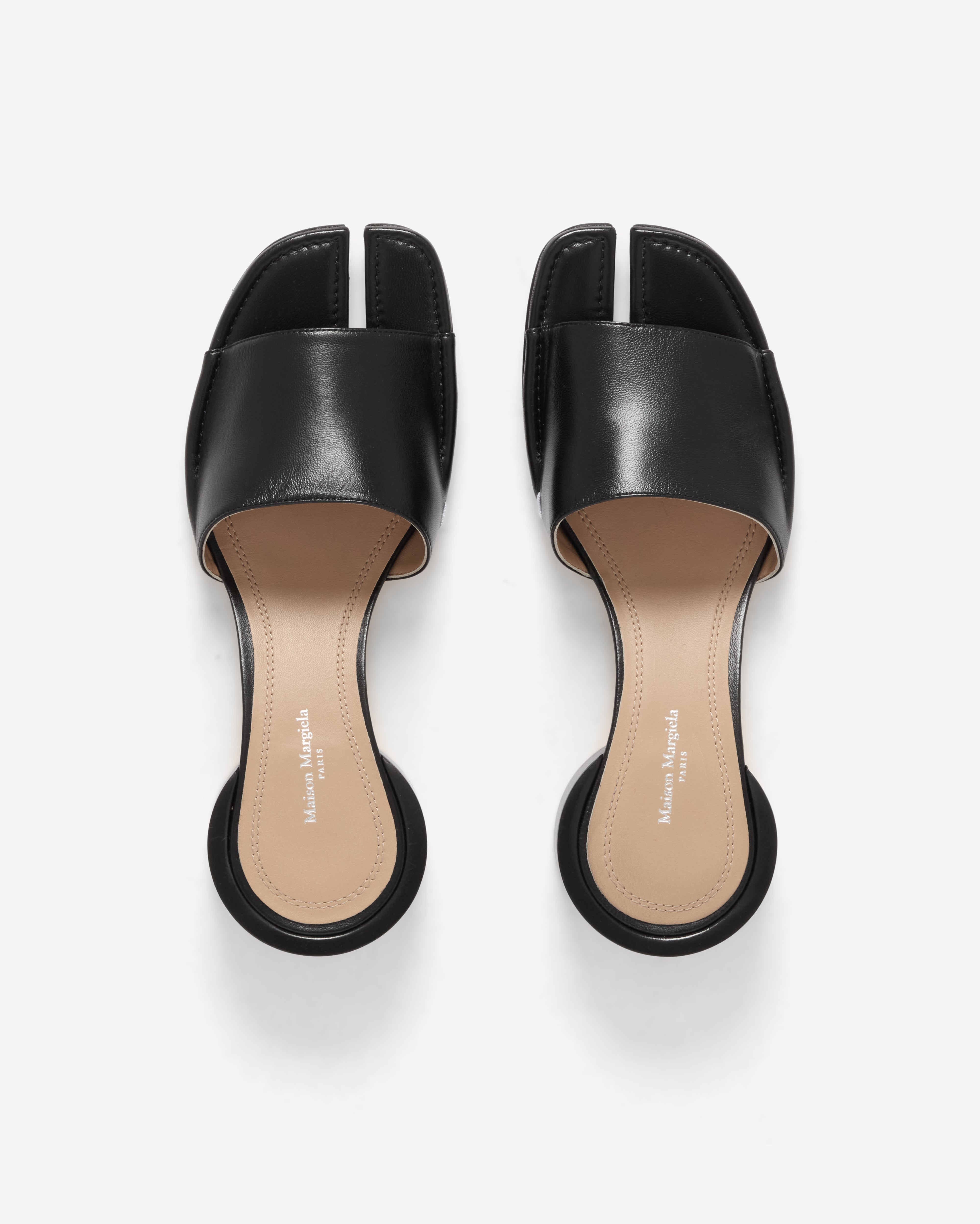 Maison Margiela: Women's Tabi Sandal (Black) | Dover Street Market