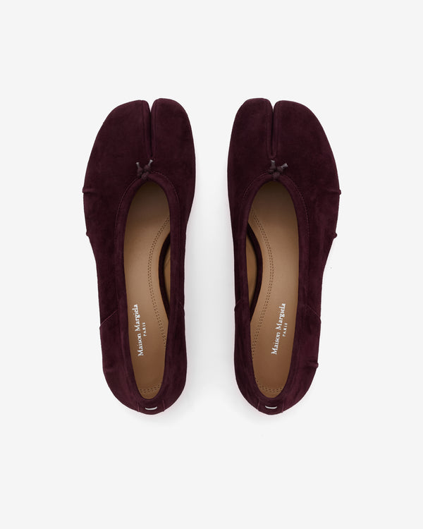 Maison Margiela - Women’s Tabi New Ballerina - (Winetasting)