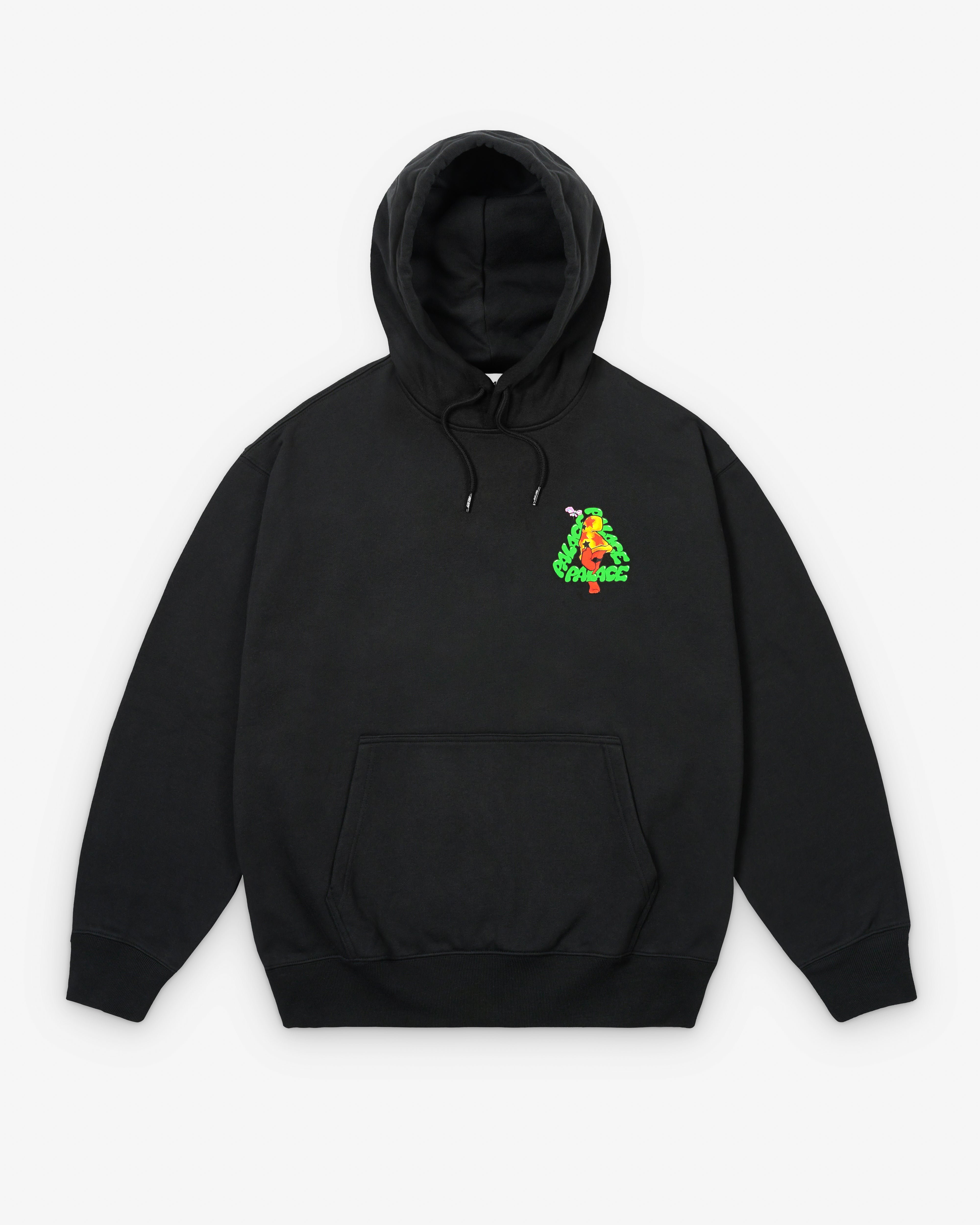 Palace   hoodie パーカー　黒　M 最終値下げ PALACE zip hoodie ジップパーカー - メルカリ