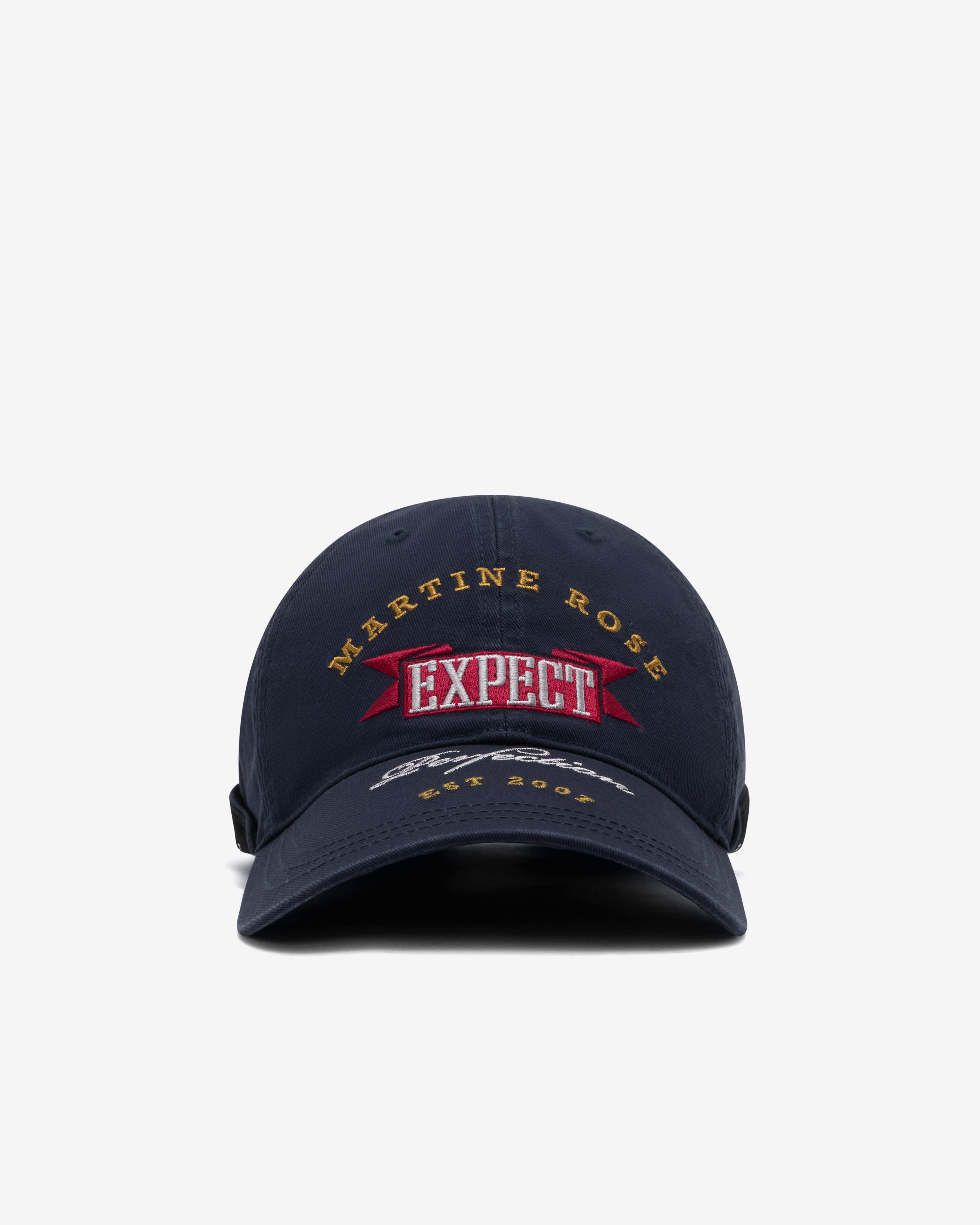 Martine Rose: Men's Roll Back Cap (Navy) | Dover Street Market London