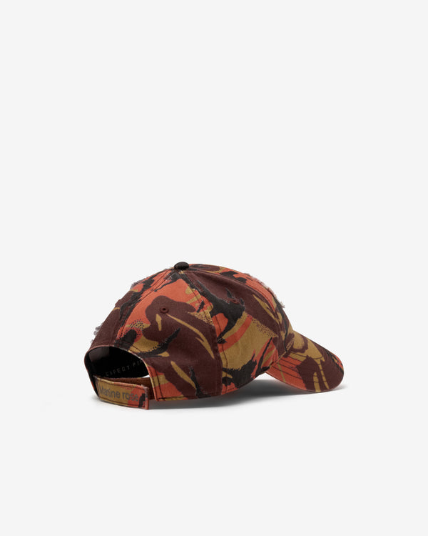 Martine Rose - Men's Collage Cap - (Orange/Grey)