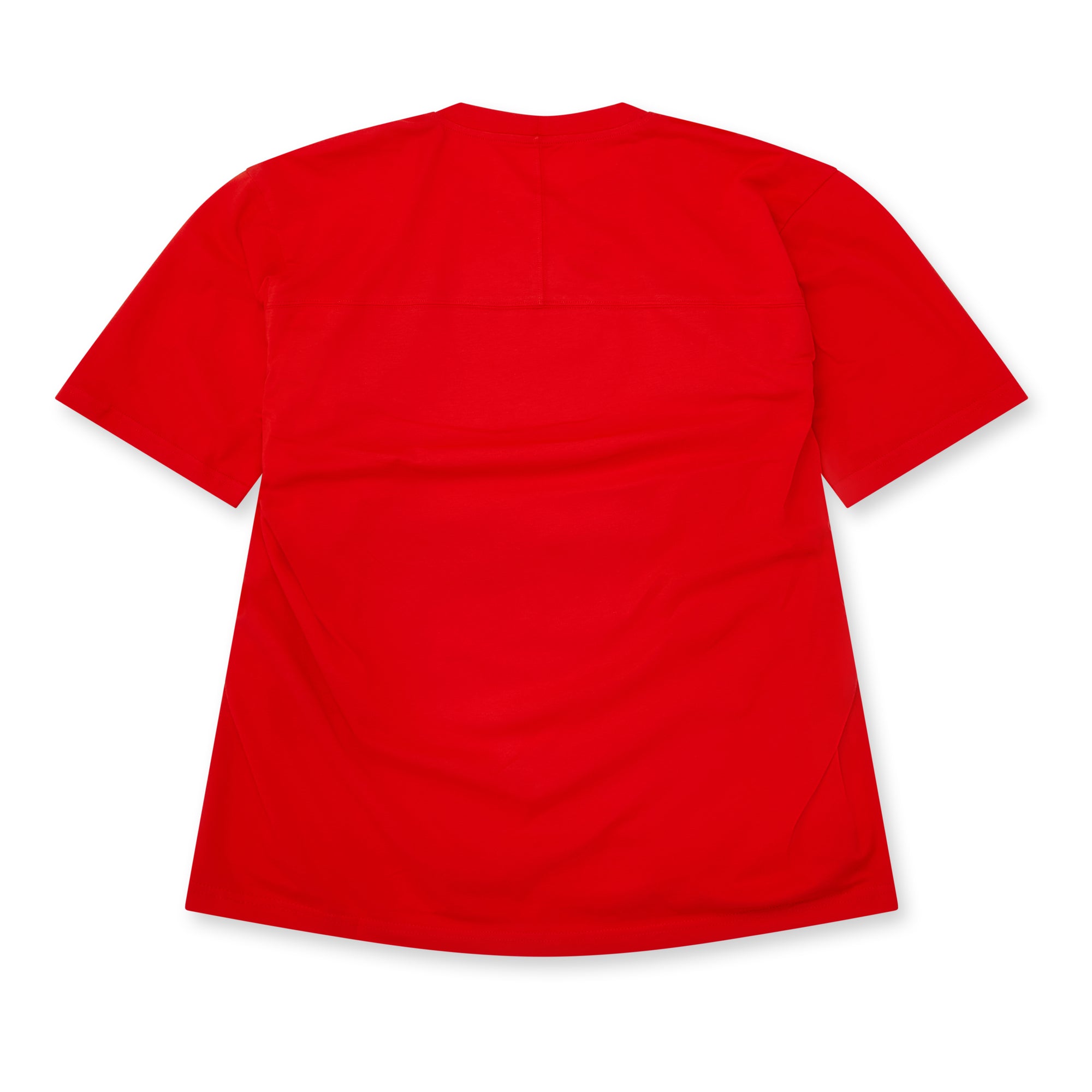 Martine Rose - Men’s Pulled Neck T-Shirt - (Red) view 2