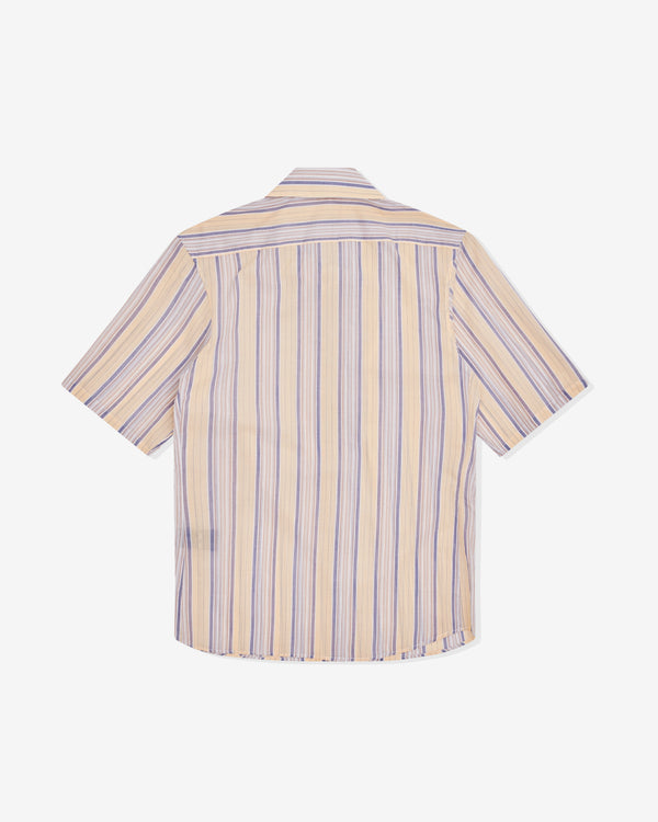 Martine Rose - Men’s S/S Casual Shirt - (Yellow/Blue)