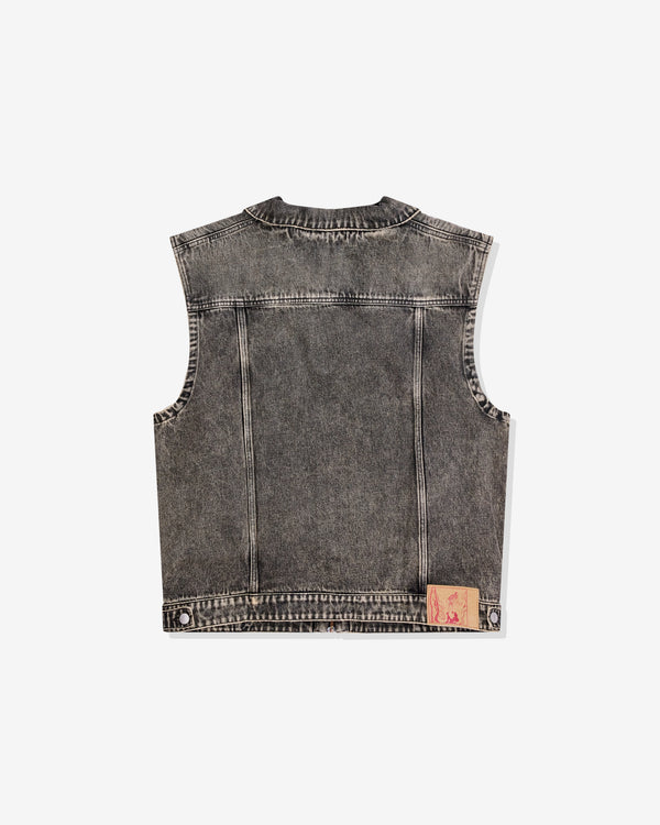 Martine Rose - Men’s Denim Gilet - (Black)