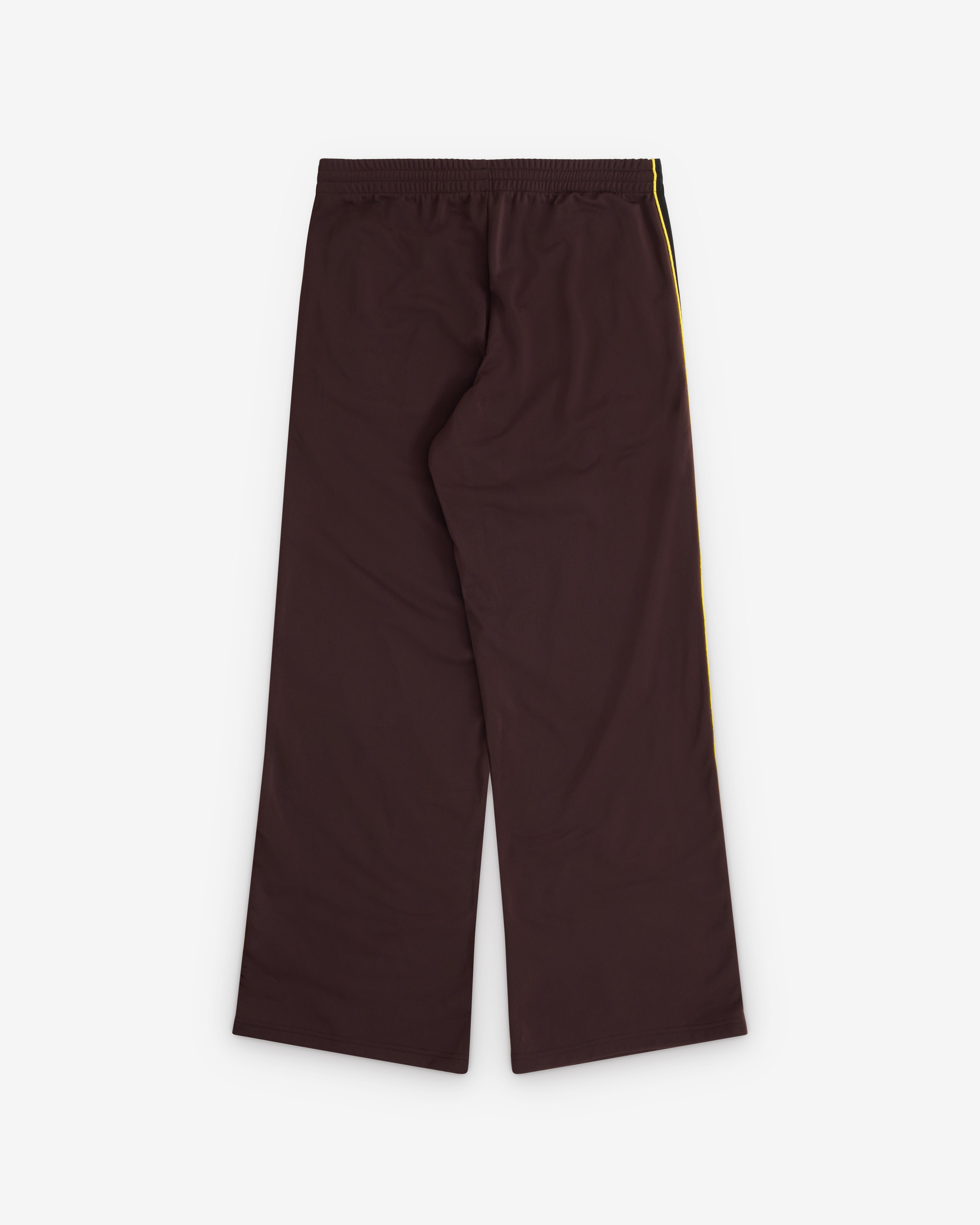 Martine Rose: Men's Wide Leg Trackpant (Brown) | DSML E-SHOP
