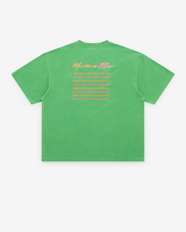 Martine Rose - Men's Oversized S/S T-Shirt - (Green)