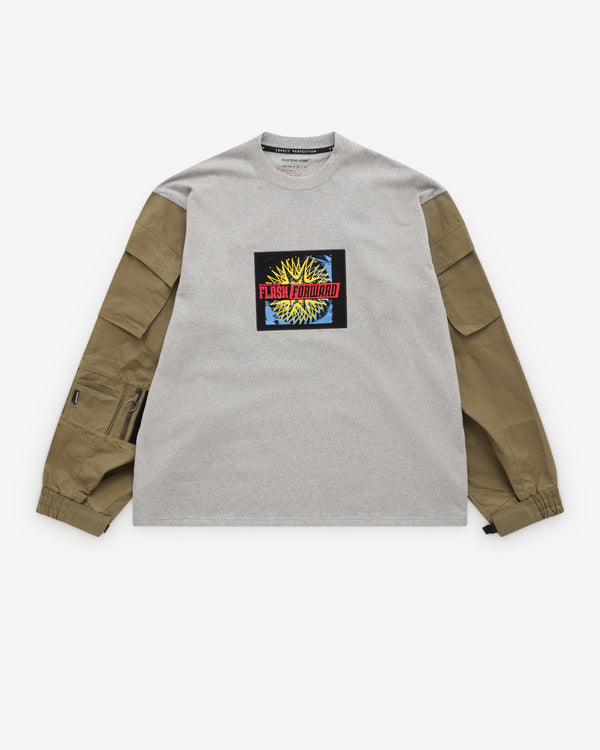 Martine Rose - Men's Oversized Utility Sleeve Shirt - (Grey)