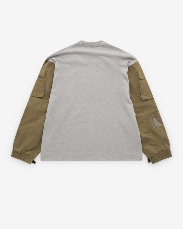 Martine Rose - Men's Oversized Utility Sleeve Shirt - (Grey)