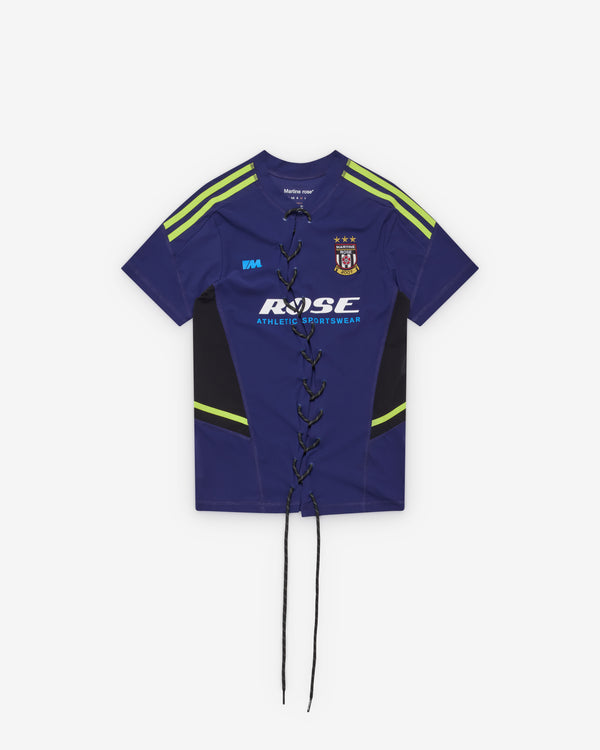 Martine Rose - Women's Lace Up Football Top - (Blue/Navy)