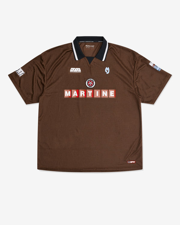 Martine Rose - Men's Football Top - (Brown)