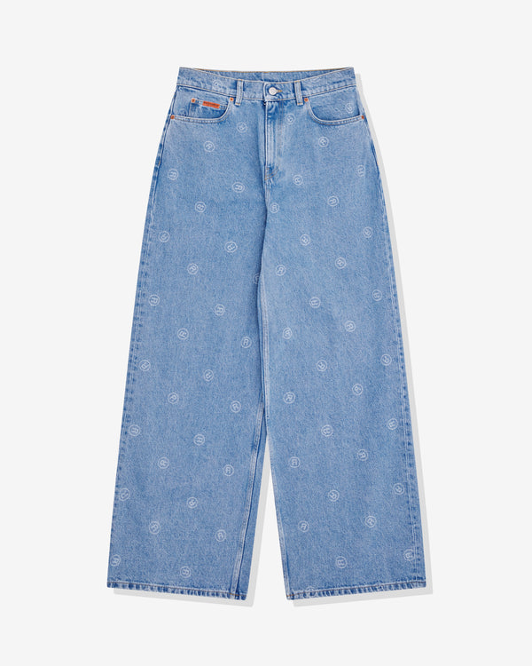 Martine Rose - Extended Wide Leg Jean - (Blue)