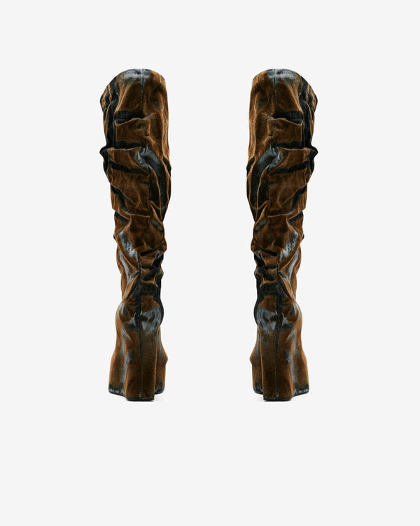 Masha Popova - Women’s Roadkill Boots - (Bronze)
