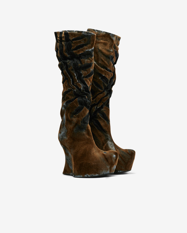 Masha Popova - Women’s Roadkill Boots - (Bronze)