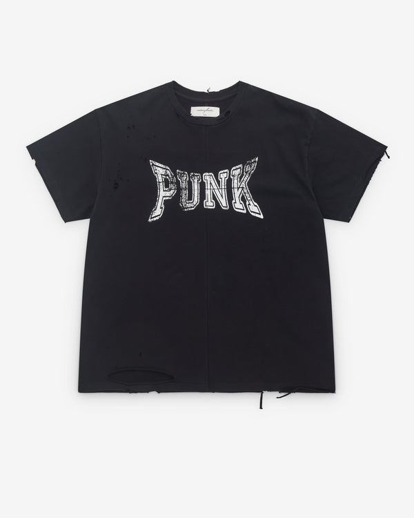 Matières Fécales - Punk Tee - (Sclera Black)