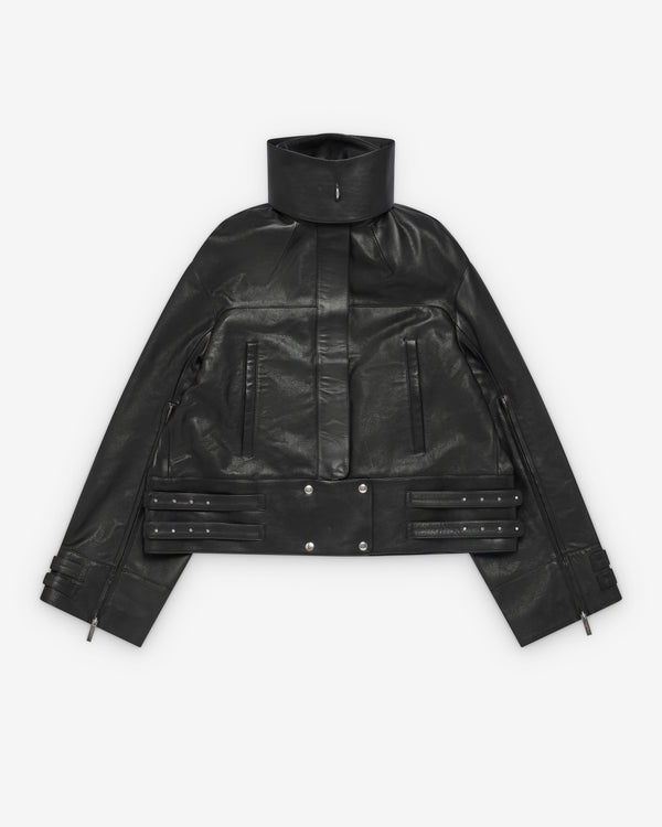 Matières Fécales - Women's Parma Leather Jacket - (Black)