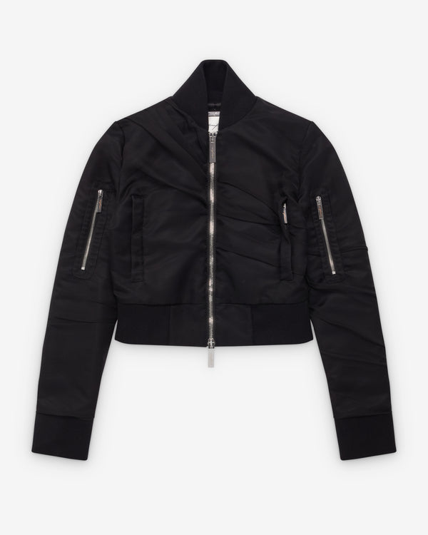 Matières Fécales - Women's Women Jade Bomber - (Sclera Black)