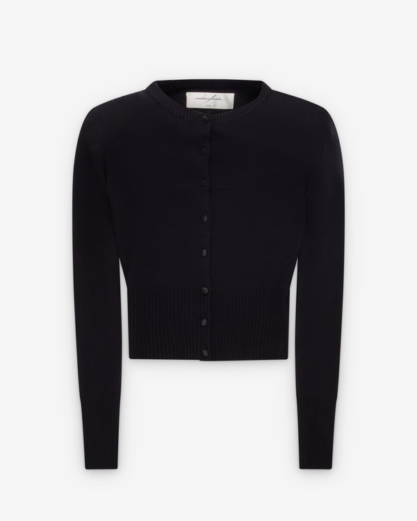 Matières Fécales - Women's Vendome Cardigan - (Sclera Black)