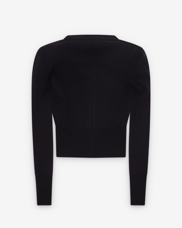 Matières Fécales - Women's Vendome Cardigan - (Sclera Black)