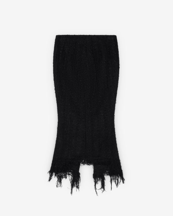 Matieres Fecales - Women's Vendome Tweed Skirt - (Sclera Black)